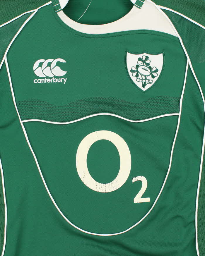 Vintage 2000's Ireland Rugby Sports Jersey - M
