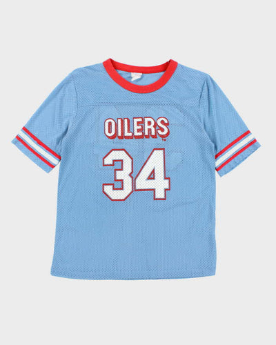 Vintage 80's Edmonton Oilers Graphic Print Jersey T-Shirt  - M
