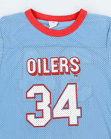 Vintage 80's Edmonton Oilers Graphic Print Jersey T-Shirt  - M