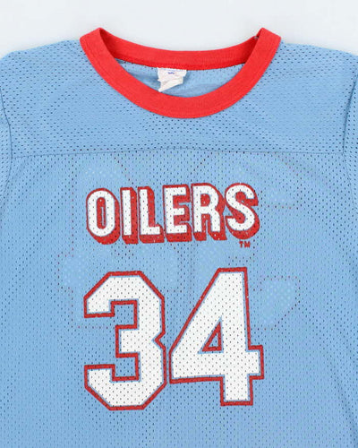 Vintage 80's Edmonton Oilers Graphic Print Jersey T-Shirt  - M