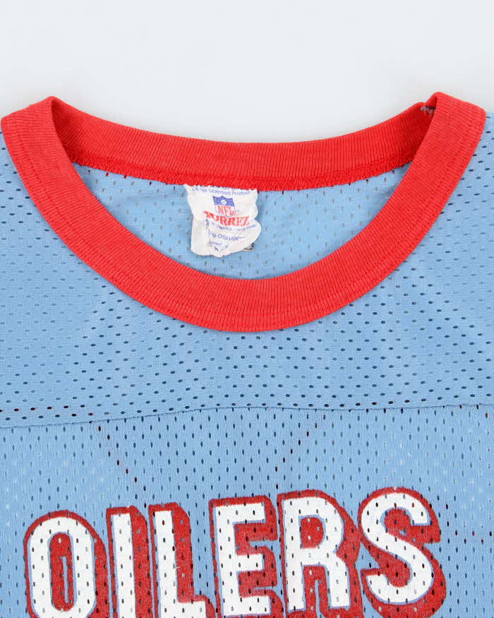 Vintage 80's Edmonton Oilers Graphic Print Jersey T-Shirt  - M