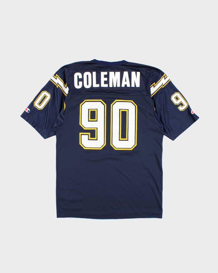 Vintage 90's Champion Chargers NFL Oversized Jersey - L