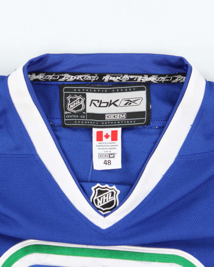 Vintage Reebok Vancouver Canucks Oversized Ice Hockey Jersey - L