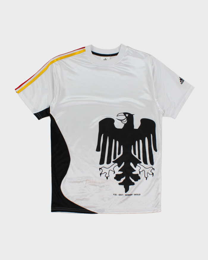 Vintage 2000's Adidas Germany Eagle Graphic Sports Shirt - S