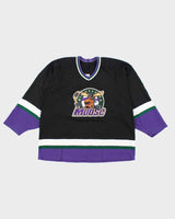 Vintage 90's Minnesota Moose Oversized Embroidered Ice Hockey Jersey - XL