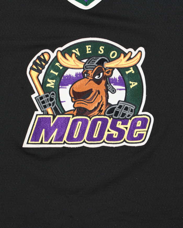Vintage 90's Minnesota Moose Oversized Embroidered Ice Hockey Jersey - XL