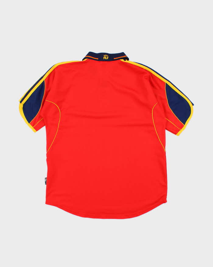 Vintage Adidas Spain 1999/02 International Football Shirt - L
