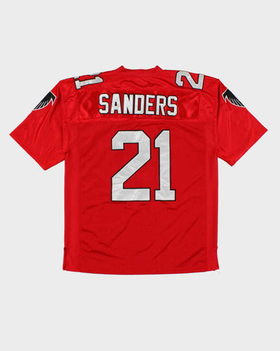 Vintage Mitchell & Ness Throwback Deion Sanders Atlanta Falcon NFL Jersey - L