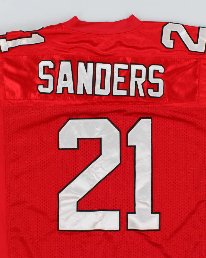 Vintage Mitchell & Ness Throwback Deion Sanders Atlanta Falcon NFL Jersey - L