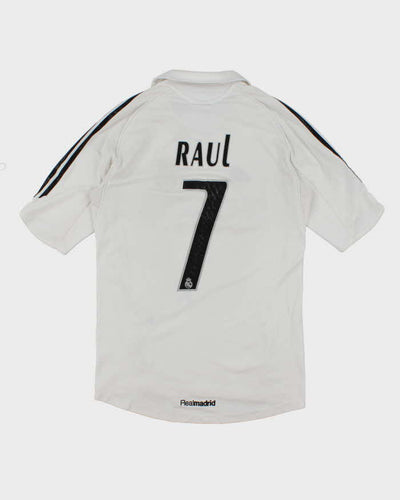 Vintage Adidas Real Madrid 2005/06 Home Football Shirt - S