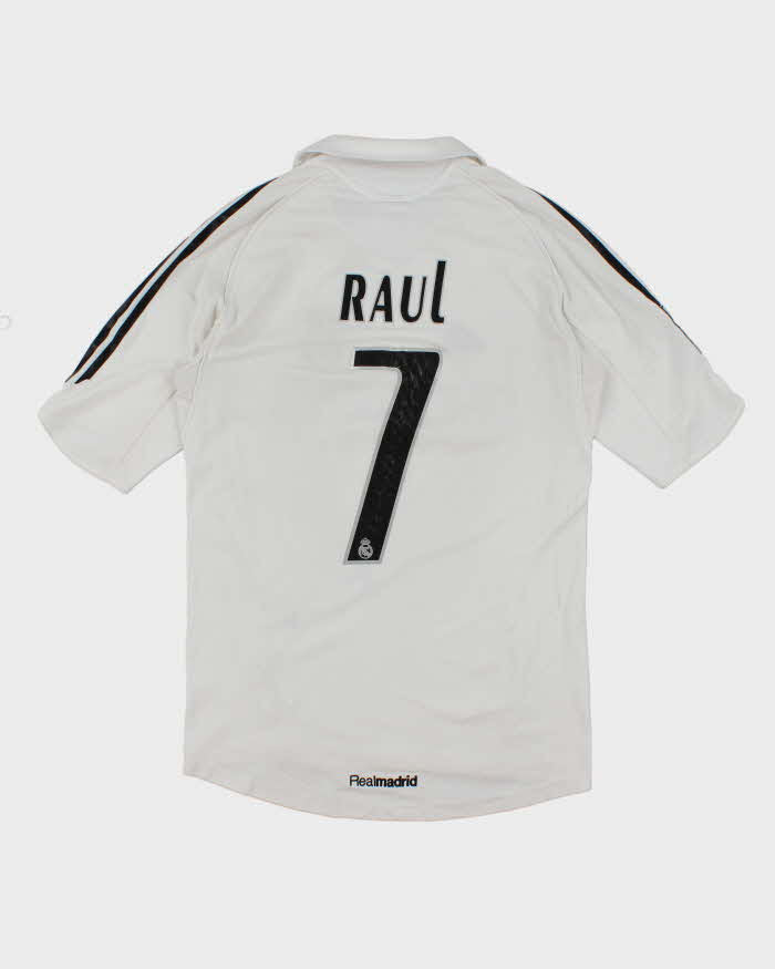 Vintage Adidas Real Madrid 2005/06 Home Football Shirt - S