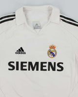 Vintage Adidas Real Madrid 2005/06 Home Football Shirt - S