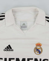 Vintage Adidas Real Madrid 2005/06 Home Football Shirt - S