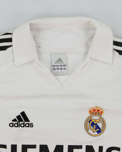 Vintage Adidas Real Madrid 2005/06 Home Football Shirt - S