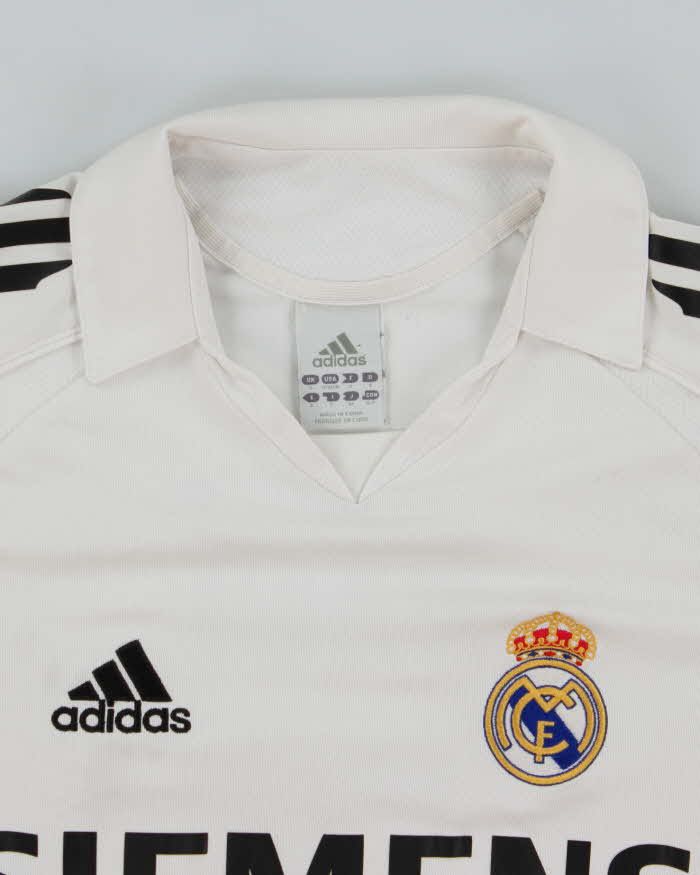Vintage Adidas Real Madrid 2005/06 Home Football Shirt - S