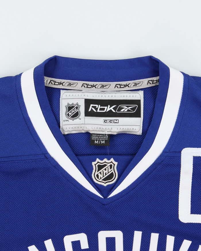 Vintage 90's Vancouver Canucks NHL Oversized Hockey Jersey - M