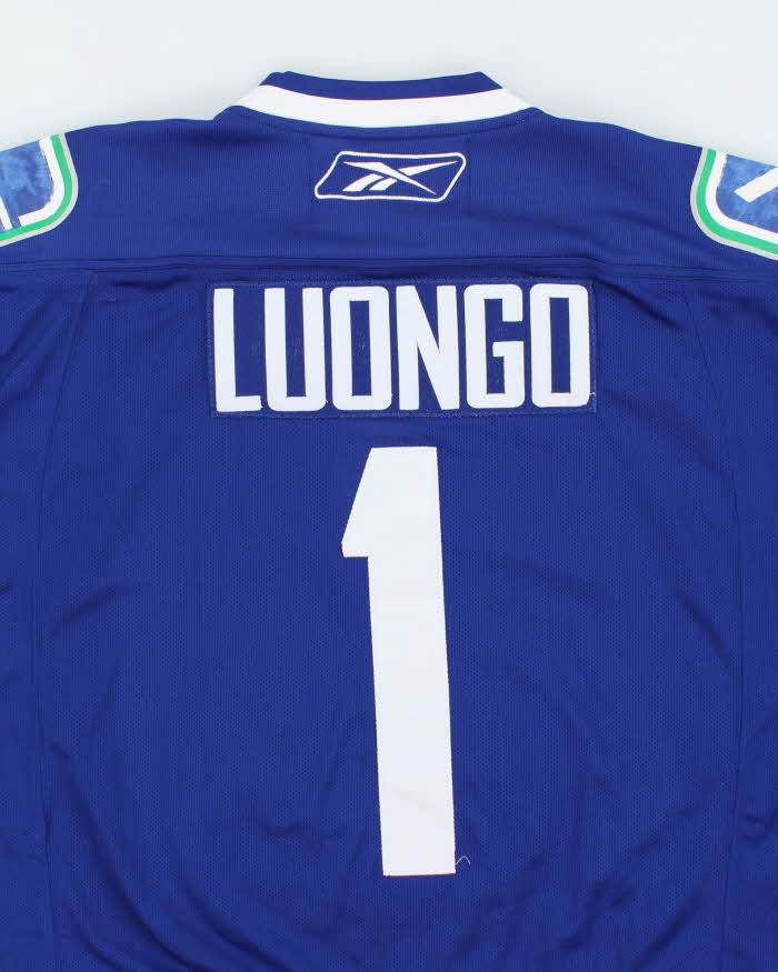 Vintage 90's Vancouver Canucks NHL Oversized Hockey Jersey - M