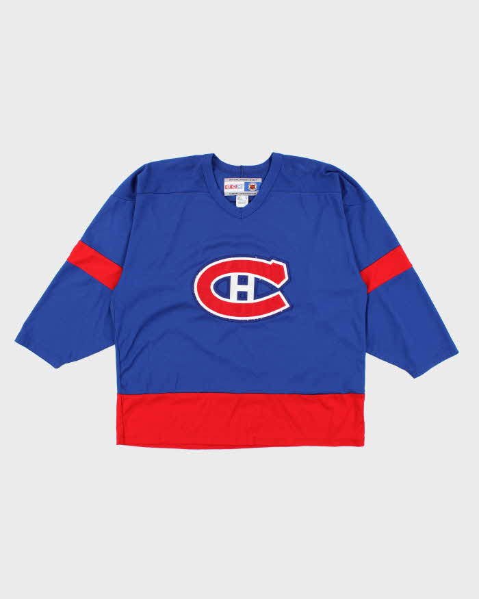Vintage CCM Montreal Canadians NHL Hockey Jersey - XL