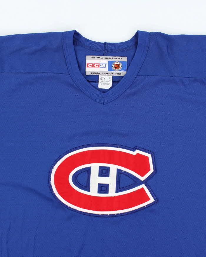 Vintage CCM Montreal Canadians NHL Hockey Jersey - XL