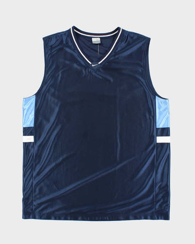 Vintage Y2K Nike Oversized Centre Swoosh Basketball Jersey - XL