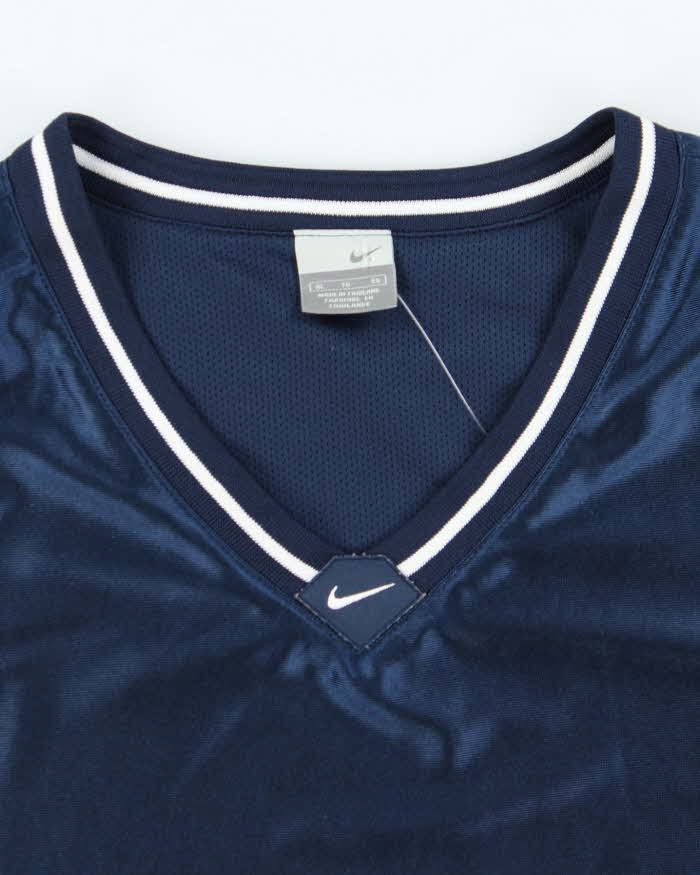 Vintage Y2K Nike Oversized Centre Swoosh Basketball Jersey - XL