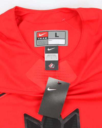 Vintage 2000's Nike Canadian International Hockey Jersey - L
