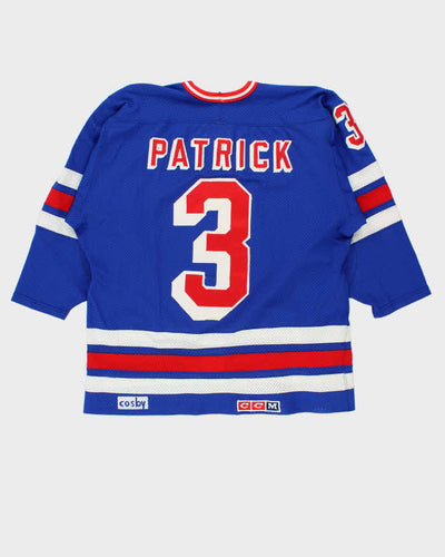 Vintage 1980s CCM Cosby New York Rangers Jersey - L