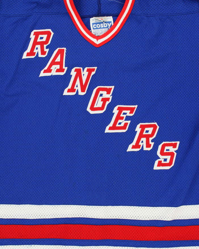 Vintage 1980s CCM Cosby New York Rangers Jersey - L