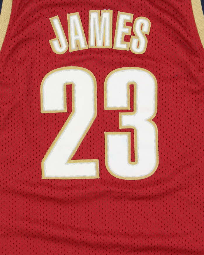 Vintage 00s Nike Cleveland Cavaliers Lebron James 23 NBA Basketball Jersey - M