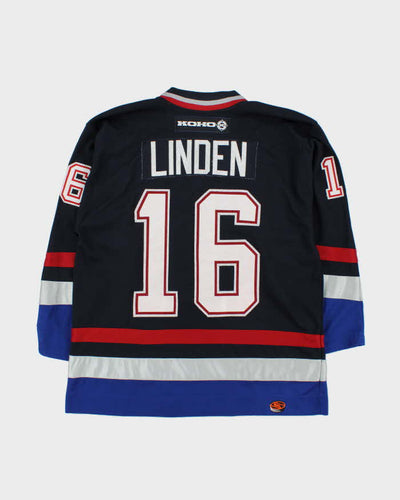 Vintage 1990s Koho NHL Vancouver Canucks Linden Jersey - L