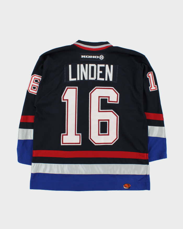 Vintage 1990s Koho NHL Vancouver Canucks Linden Jersey - L