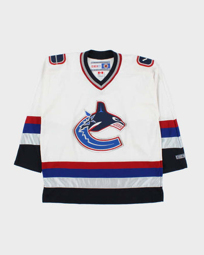 Vintage 1990s CCM Vancouver Canucks NHL Jersey - L