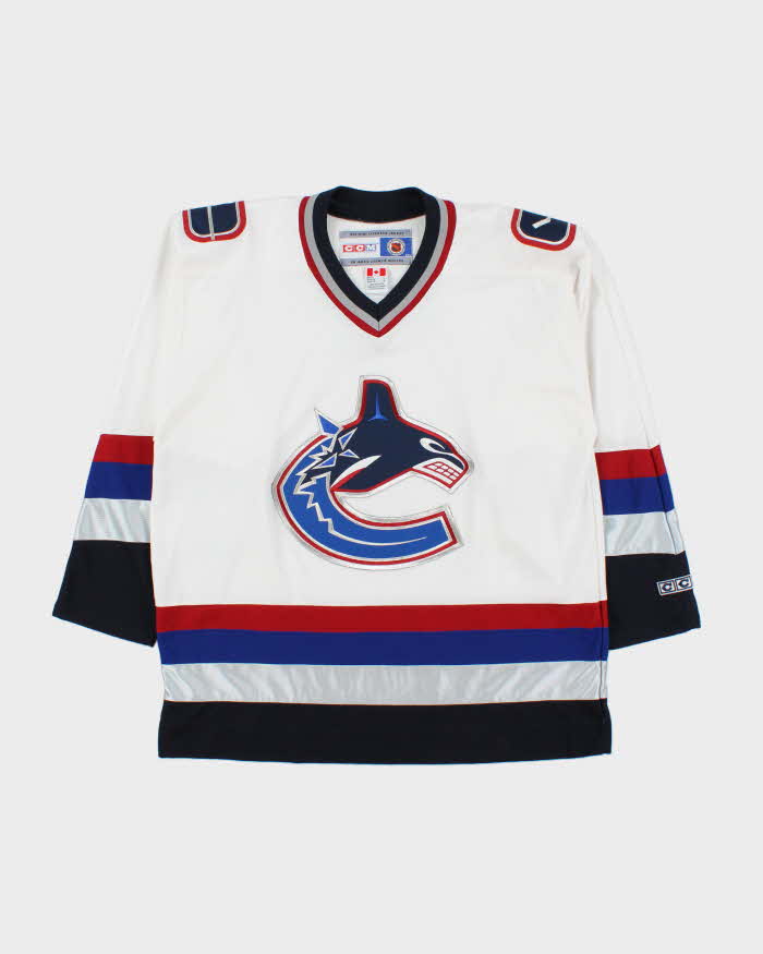 Vintage 1990s CCM Vancouver Canucks NHL Jersey - L
