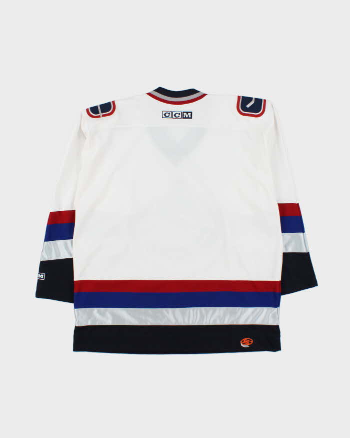 Vintage 1990s CCM Vancouver Canucks NHL Jersey - L
