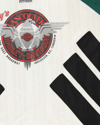 Vintage 1990s Adidas Equipment Trev Deeley's Harley Davidson Football Jersey - XL