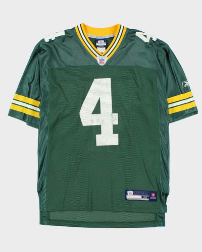Vintage 2002 Reebok Green Bay Packers Brett Favre Jersey - M