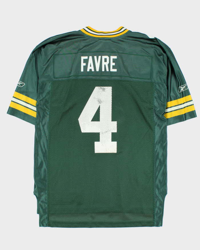 Vintage 2002 Reebok Green Bay Packers Brett Favre Jersey - M