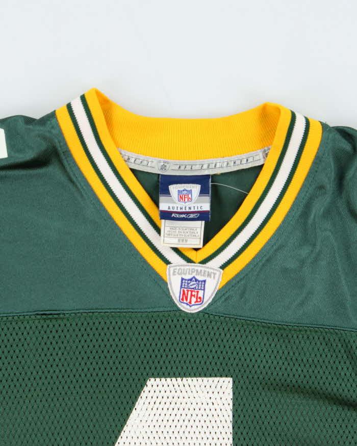 Vintage 2002 Reebok Green Bay Packers Brett Favre Jersey - M