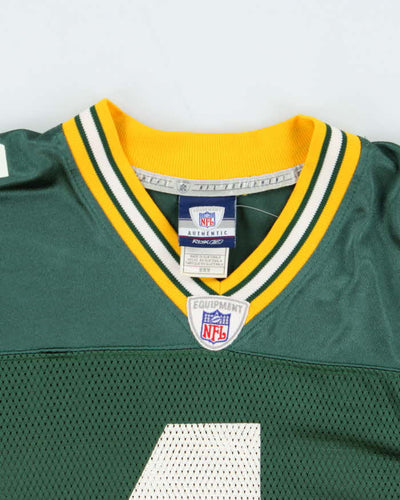 Vintage 2002 Reebok Green Bay Packers Brett Favre Jersey - M