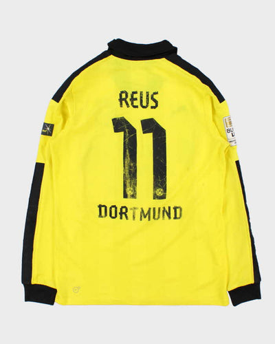 Vintage 2011/12 Puma Borussia Dortmund Reus #11 Long Sleeve Football Shirt - XL