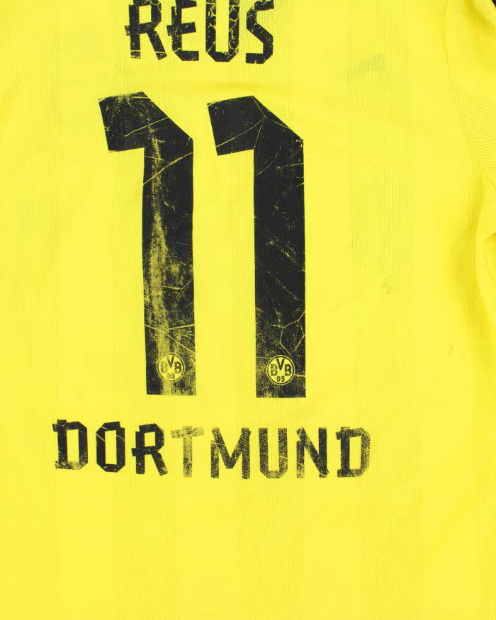 Vintage 2011/12 Puma Borussia Dortmund Reus #11 Long Sleeve Football Shirt - XL