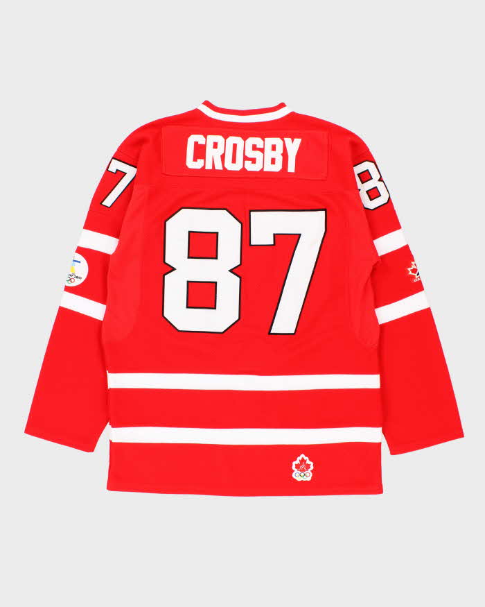 Vintage Nike Team Canada Cosby 2010 Winter Olympics Ice Hockey Jersey - L