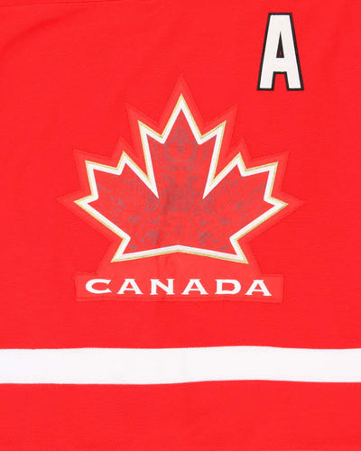 Vintage Nike Team Canada Cosby 2010 Winter Olympics Ice Hockey Jersey - L