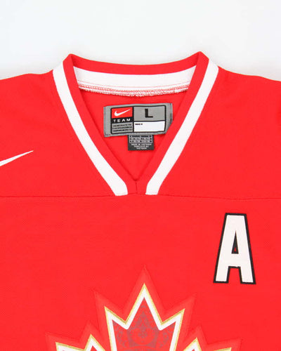 Vintage Nike Team Canada Cosby 2010 Winter Olympics Ice Hockey Jersey - L