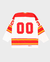 Vintage 1980s CCM Calgary Flames Ice Hockey Jersey - M