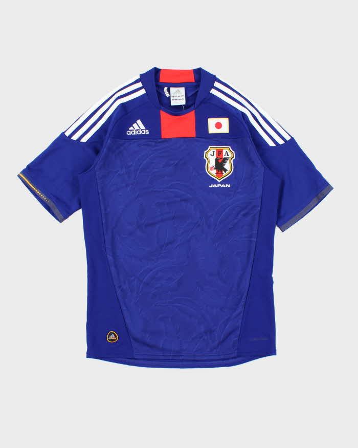 Vintage 2010 World Cup Adidas Climacool Japan Home Football Shirt - S