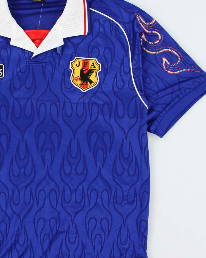 Vintage Official 1998 Japan National Home Asics Football Jersey - M