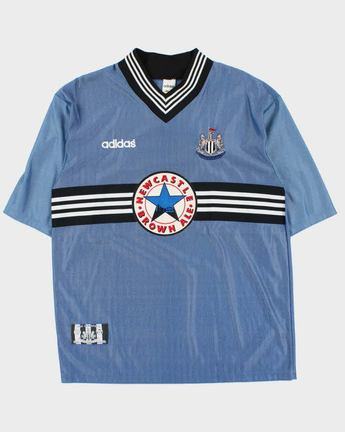 Vintage Official 1996-97 Adidas Newcastle Away Football Shirt - XL