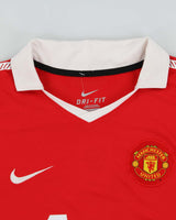 Vintage 2010-11 Nike Manchester United FC Home Football Kit - L
