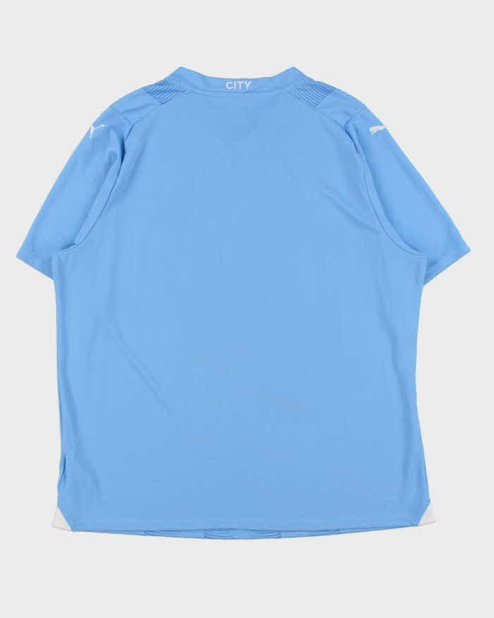 Vintage 2023-24 Puma Manchester City FC Home Football Shirt - XXL